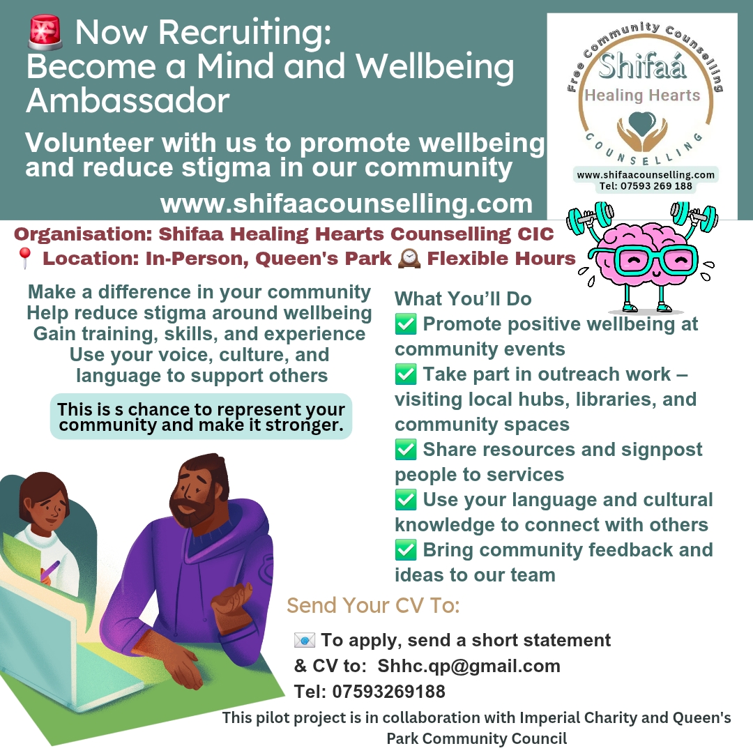 Job vacancy for ambassador - volunteering