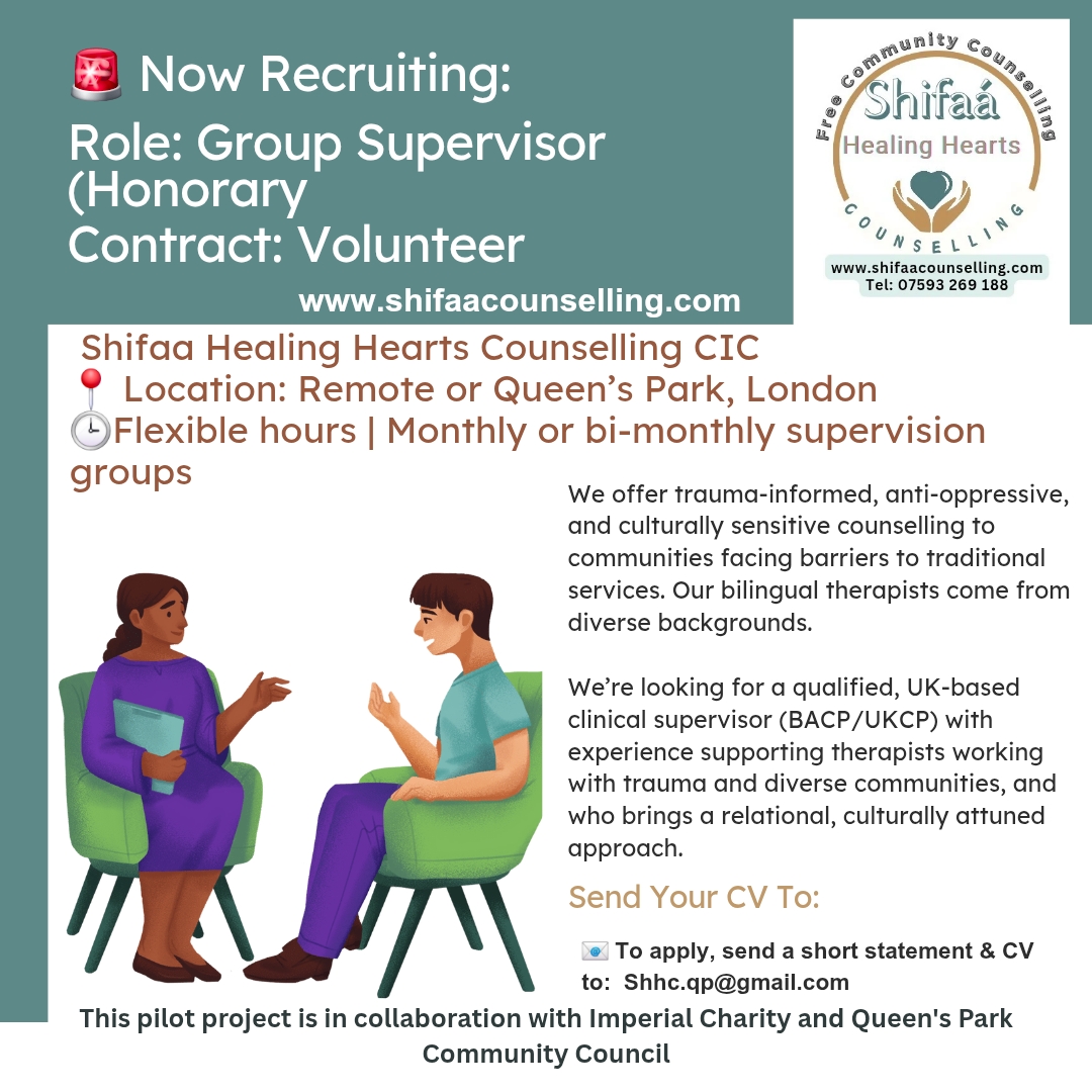 Job vacancy for group supervisor